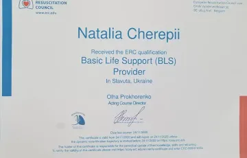 Cosmetologist certificate: basic life support
